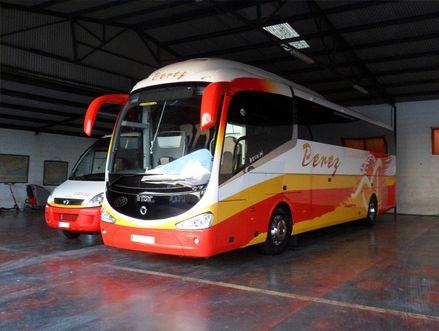 Autocares Hnos. Pérez Salinas microbus y bus 