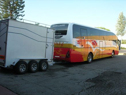 Autocares Hnos. Pérez Salinas auto bus con remolque 